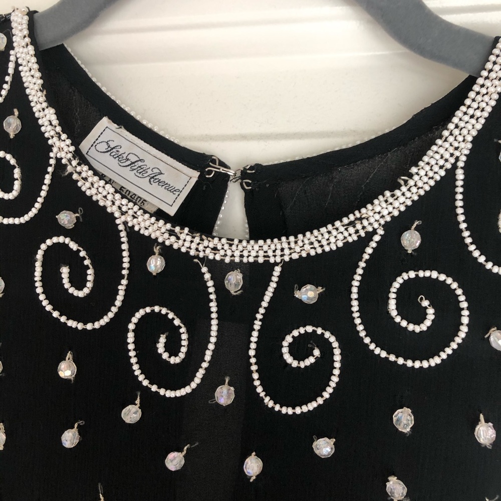 Vintage SAKS FIFTH AVENUE Sequin Top - Picture 7 of 8